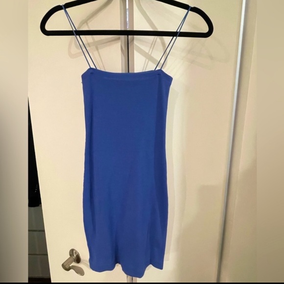 ZARA Ribbed Mini Dress - Picture 3 of 3